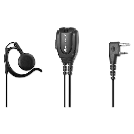 Midland Radio BIZTALK Headset, Black BA2